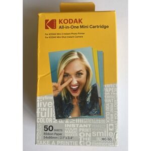 Kodak All In One Mini Cartridges  (MSC-50) Open Box 30-Sheets